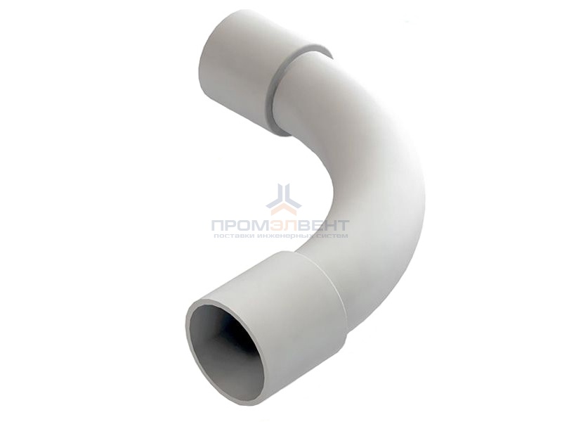 Соединитель угловой для труб ПВХ d32мм [уп. 15шт]