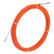 Протяжка кабельная из плетеного полиэстера Fortisflex PET d4,7mm L30m оранжевый