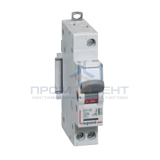 Модульный выключатель Legrand DX3 1П 20A с индикацией