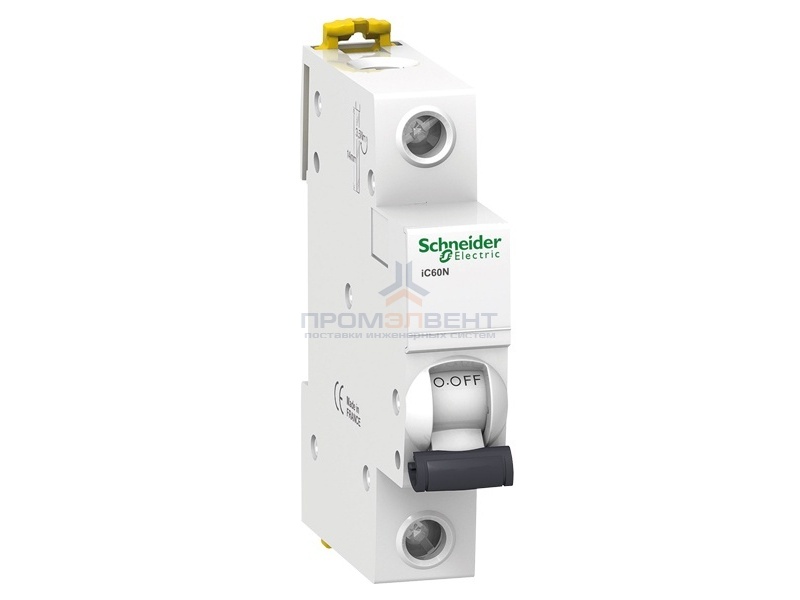 Автоматический выключатель Schneider Electric Acti 9 iC60N 1П 10A 6кА C (автомат)