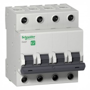 Автоматический выключатель Schneider Electric EASY 9 4П 25А B 4,5кА 400В (автомат)