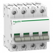 Выключател нагрузки iSW Acti 9 Schneider Electric 4П 63A (модульный рубильник)