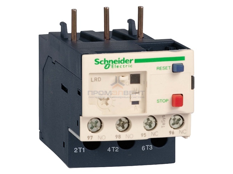 Тепловое реле перегрузки LRD Schneider Electric 12-18A класс 10 с зажимом под винт