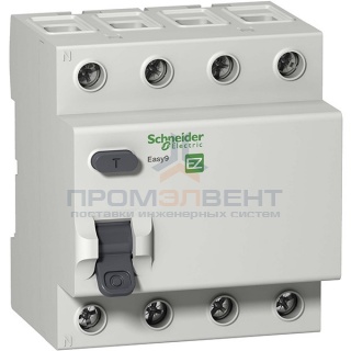 УЗО Easy9 4П 40А 30мА AC 230В Schneider Electric