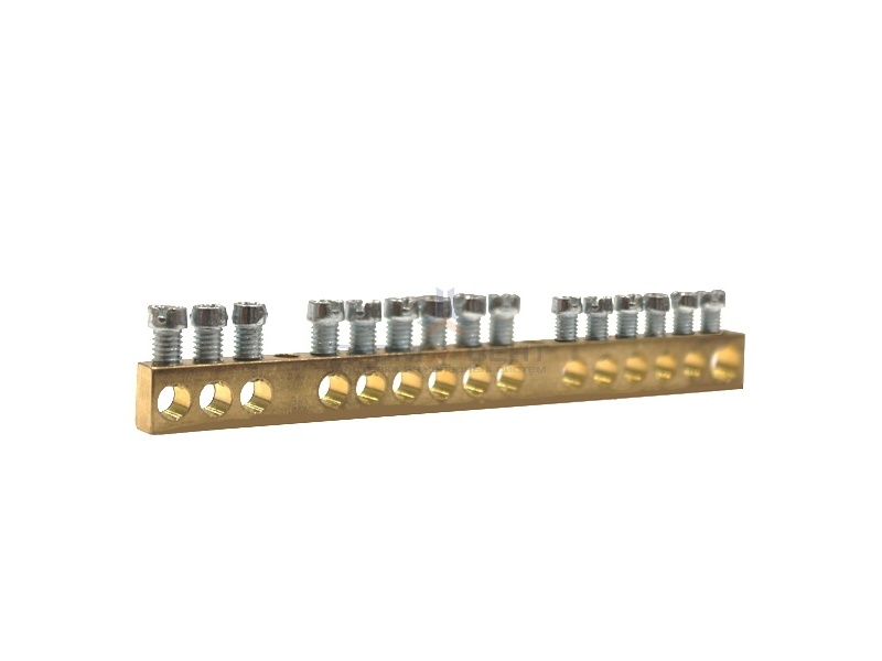 Клеммник Legrand неизолированный 1х6-25+14х1.5-16 мм2