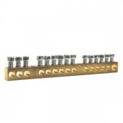 Клеммник Legrand неизолированный 1х6-25+14х1.5-16 мм2