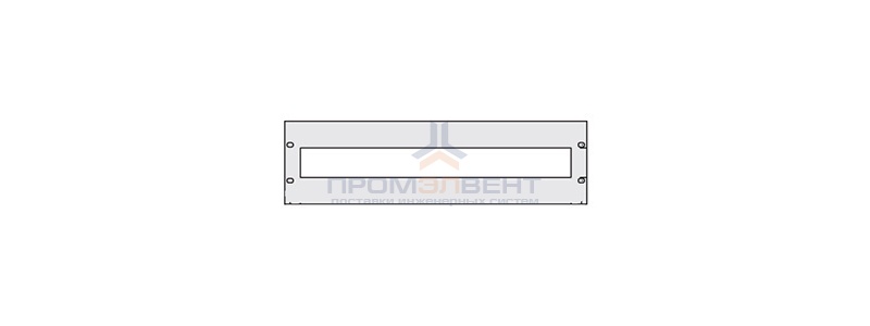 Панель 19”, для установки модулей, 1 x 24 модуля, 3U