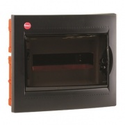 Щиток встраив. с дверцей 12 мод.,IP 41, черный