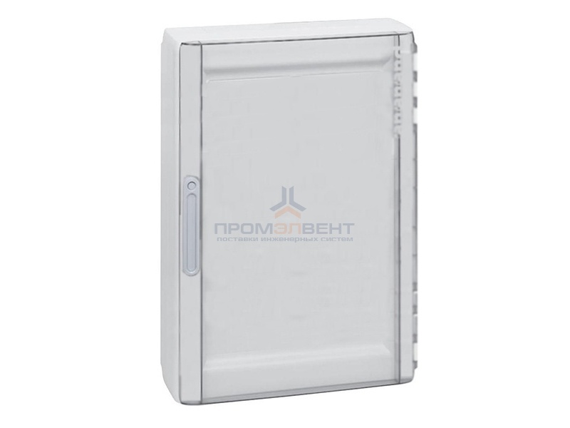 Шкаф Legrand XL3 125 накладной на 72 модуля с шинами N+PE с белой дверью