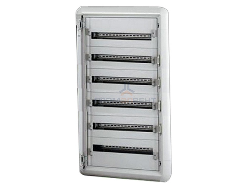 Шкаф металлический Legrand XL3 160 в нишу на 144 (6х24) модулей с шиной без двери