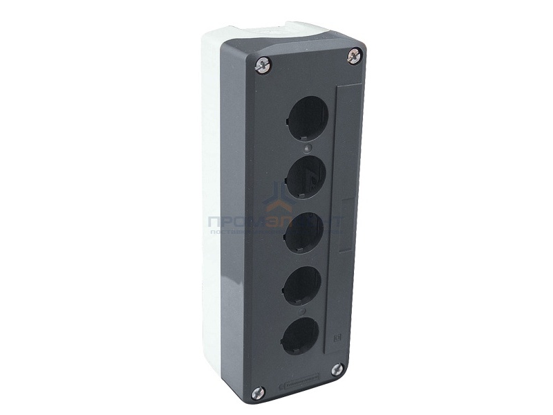 Корпус кнопочного поста Schneider Electric XALD05 на 5 отверстий