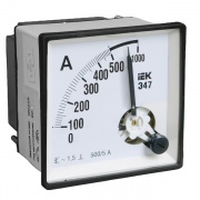 Амперметр Э47 1000/5А кл. точн. 1,5 72х72мм